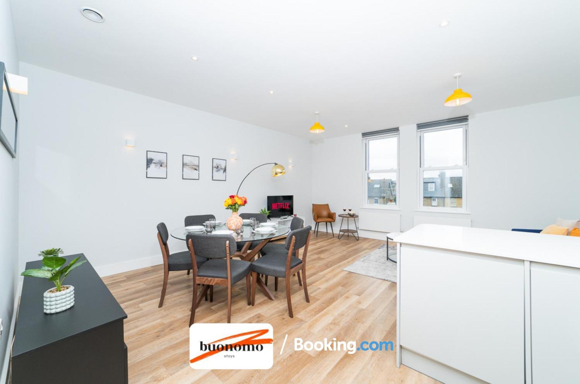 Two Bedroom Apartment At Buonomo Stays Short Lets & Serviced Accommodation Close To Wimbledon Tennis Courts Лондон Екстер'єр фото